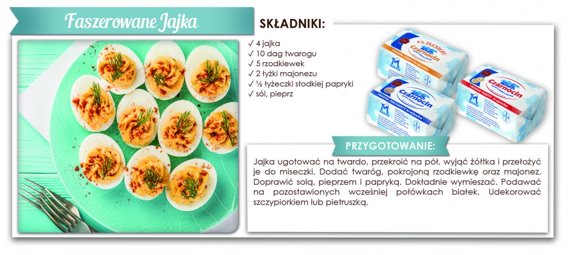 Faszerowane jajka
