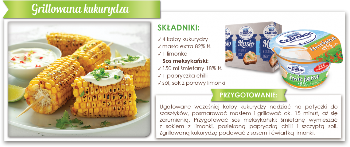 Grillowana kukurydza