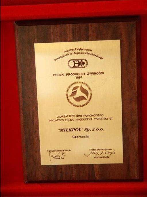LAUREAT DYPLOMU HONOROWEGO