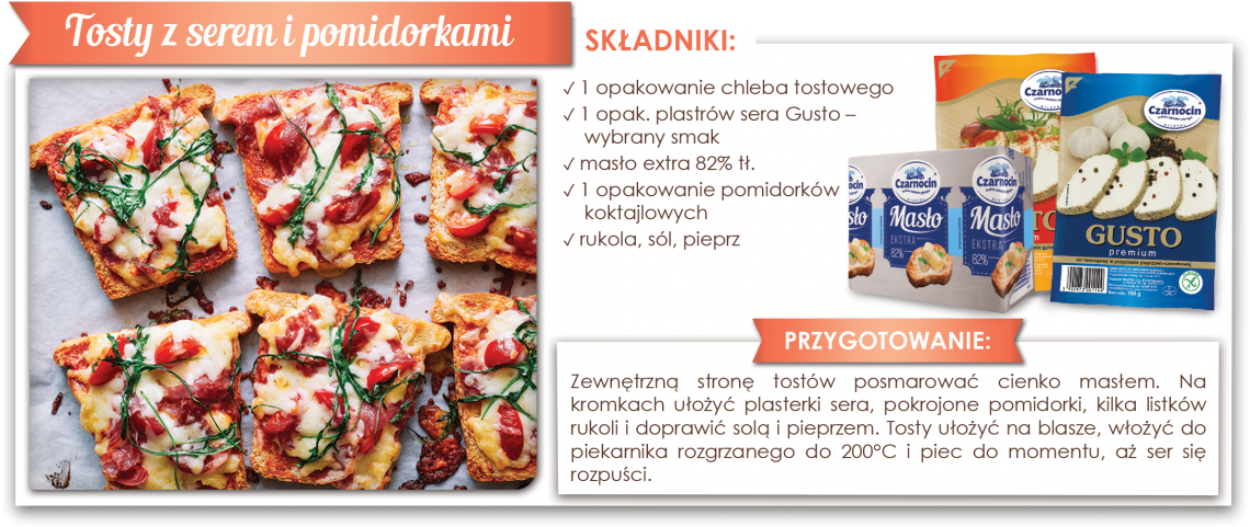 Tosty z serem