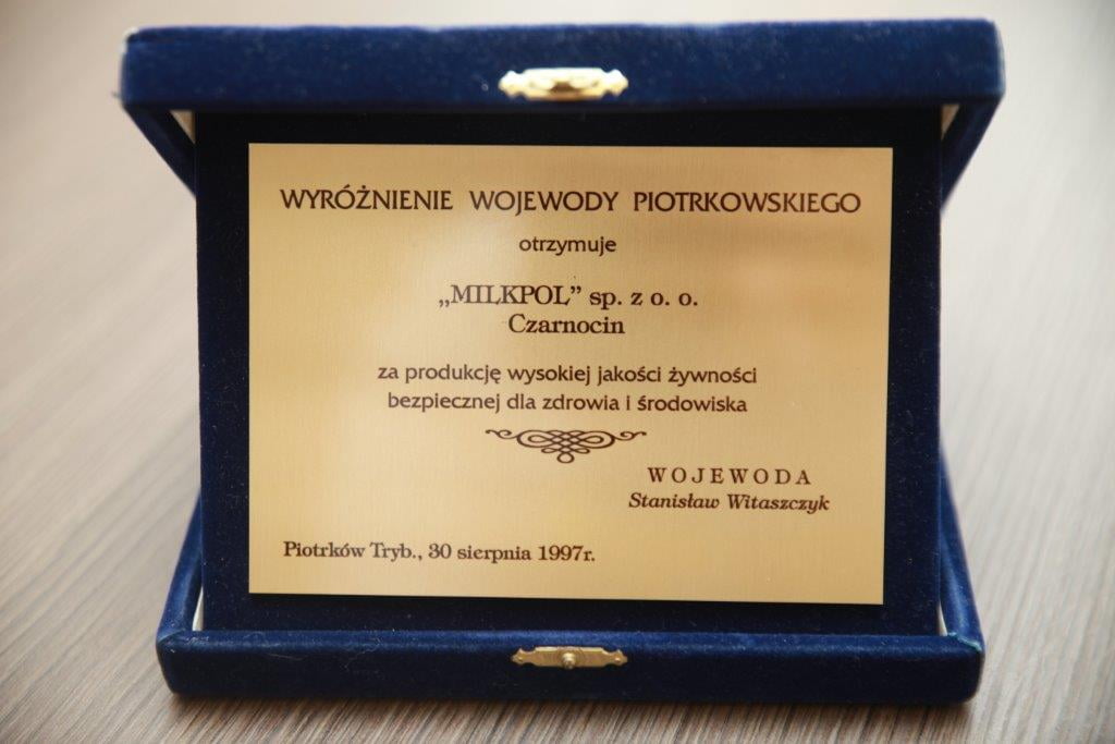 WYRÓŻNIENIE WOJEWODY PIOTRKOWSKIEGO