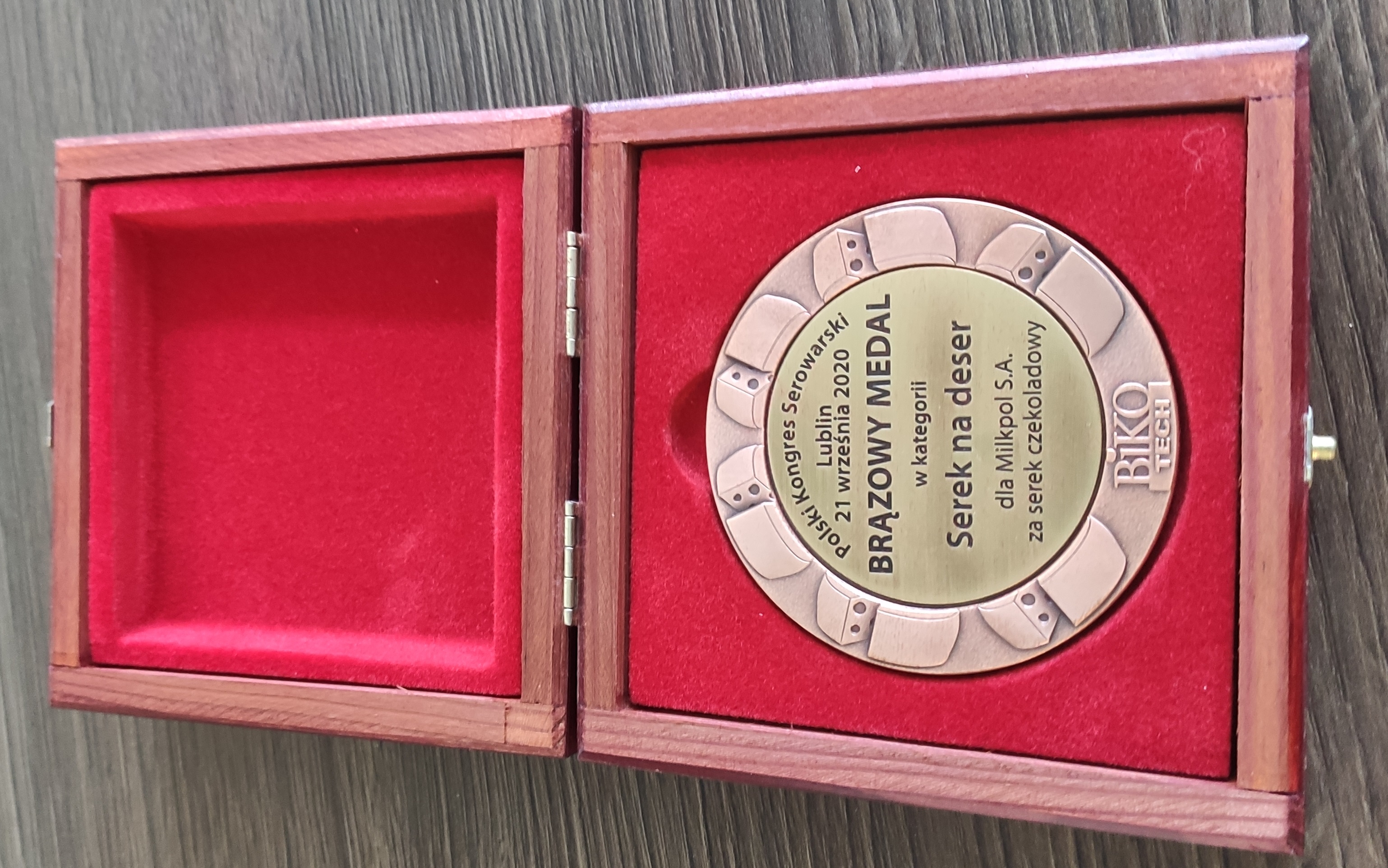 Brązowy medal Konkurs Good Cheese 2020
